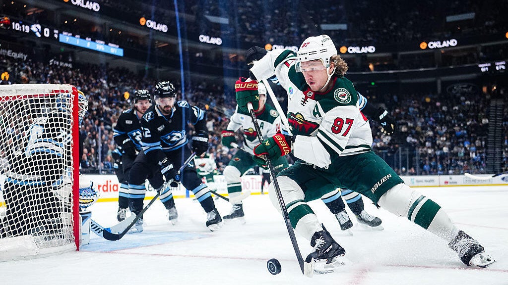 Kirill Kaprizov scores his NHL-leading 14th goal, Wild beat the Mammoth 3-1 — Prior Lake Sports news