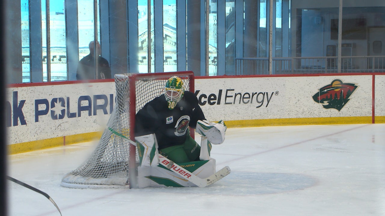 Brock Faber takes first step toward return as Wild come home to face Islanders — KSTP 5 — Gopher